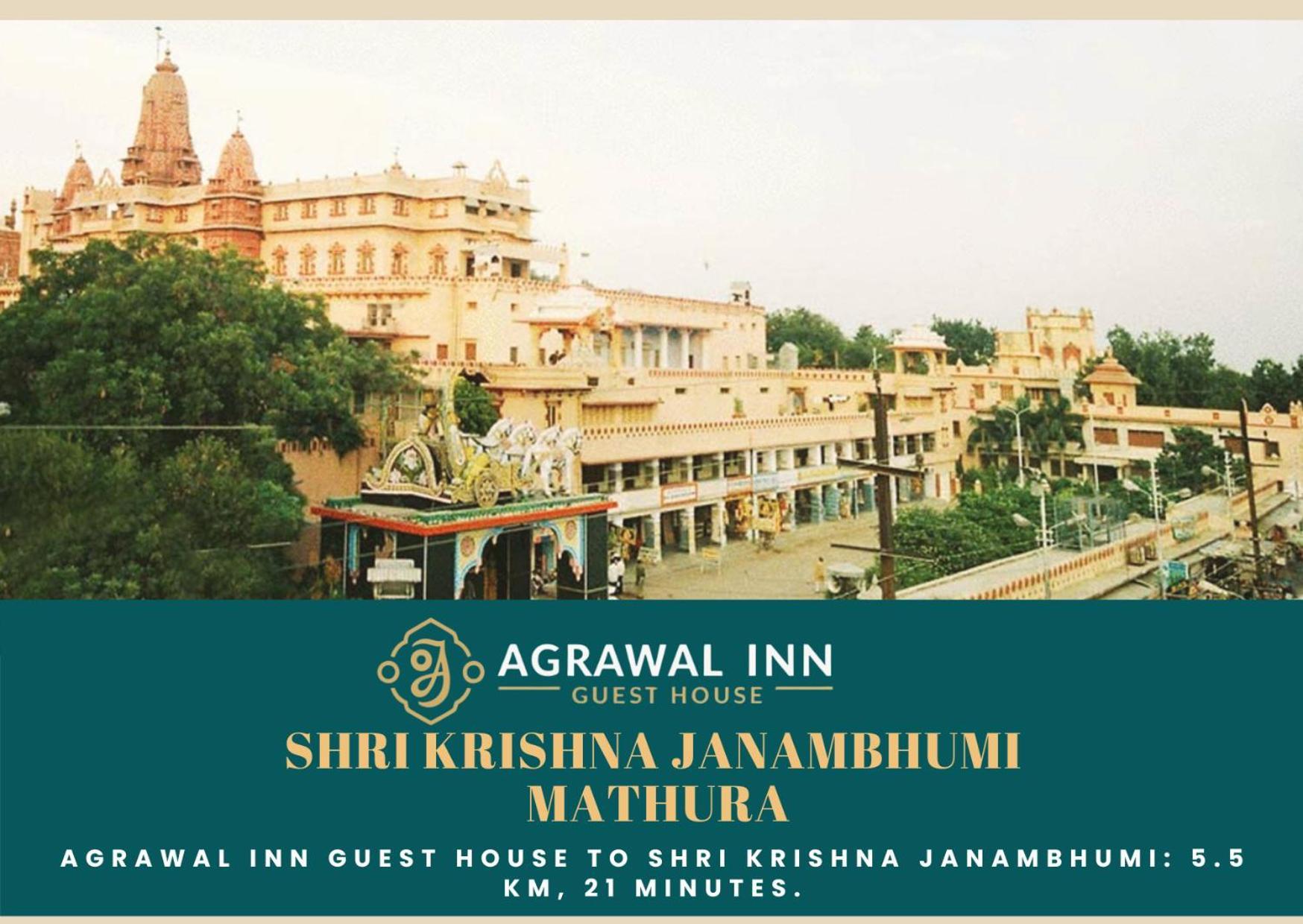 Agrawal Inn Guest House Mathura Eksteriør billede