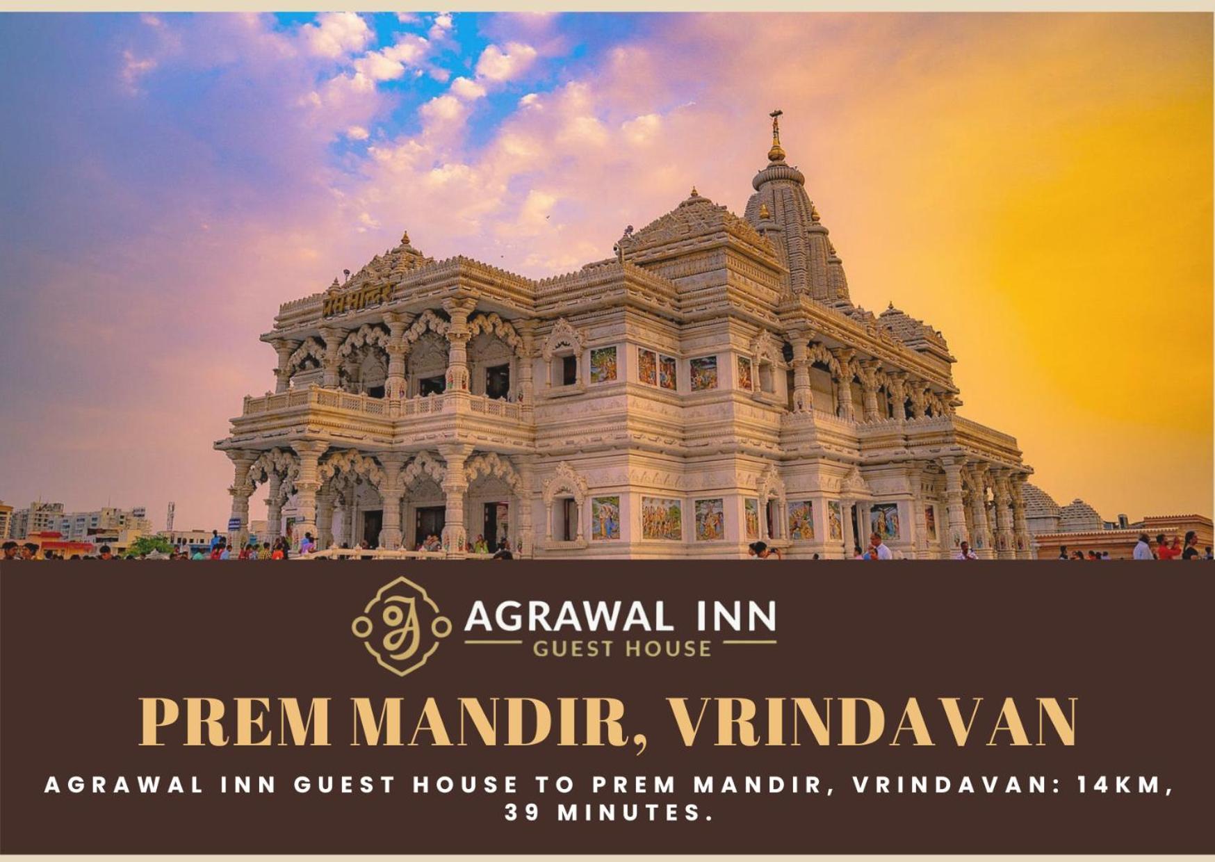 Agrawal Inn Guest House Mathura Eksteriør billede