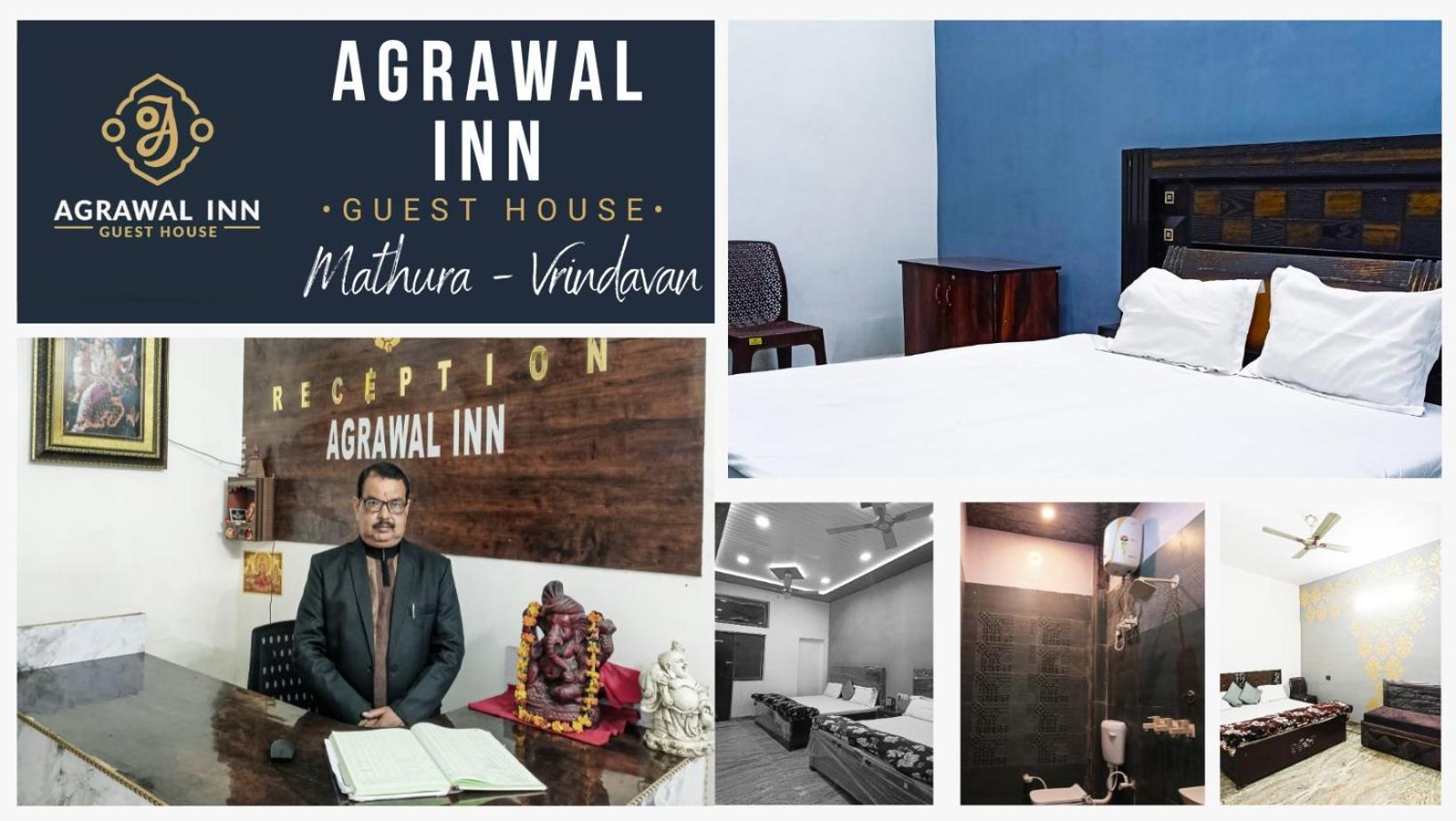 Agrawal Inn Guest House Mathura Eksteriør billede