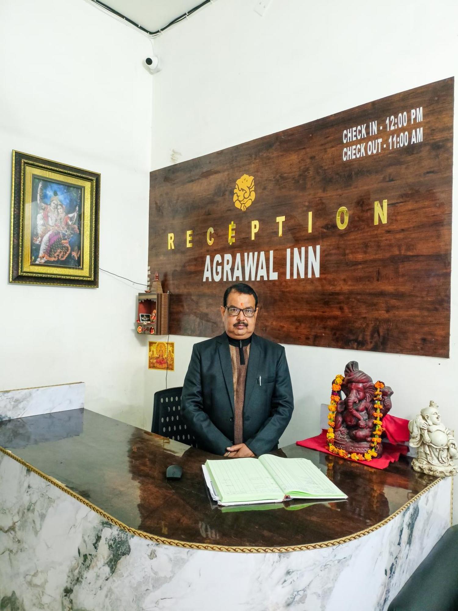 Agrawal Inn Guest House Mathura Eksteriør billede