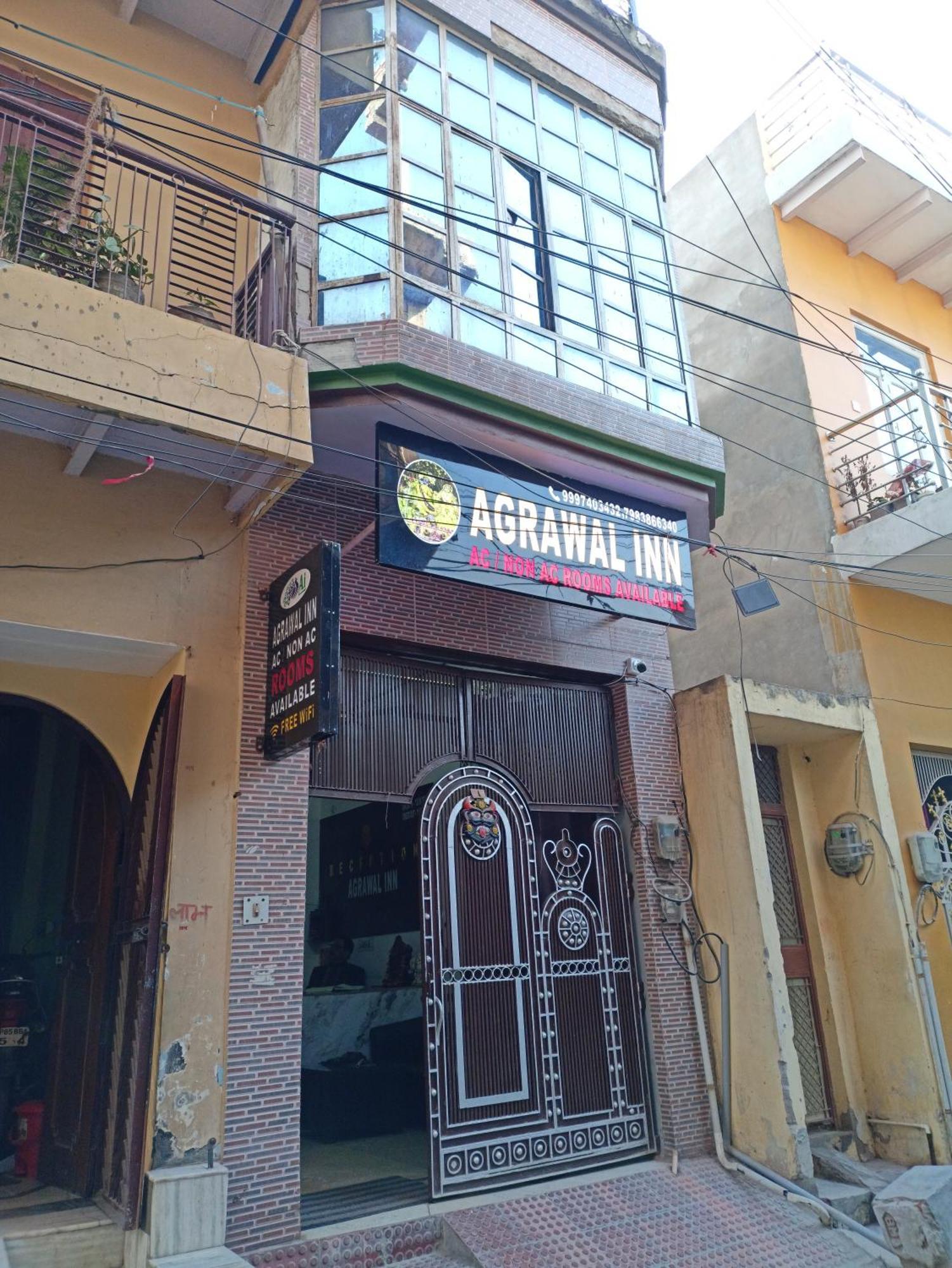 Agrawal Inn Guest House Mathura Eksteriør billede