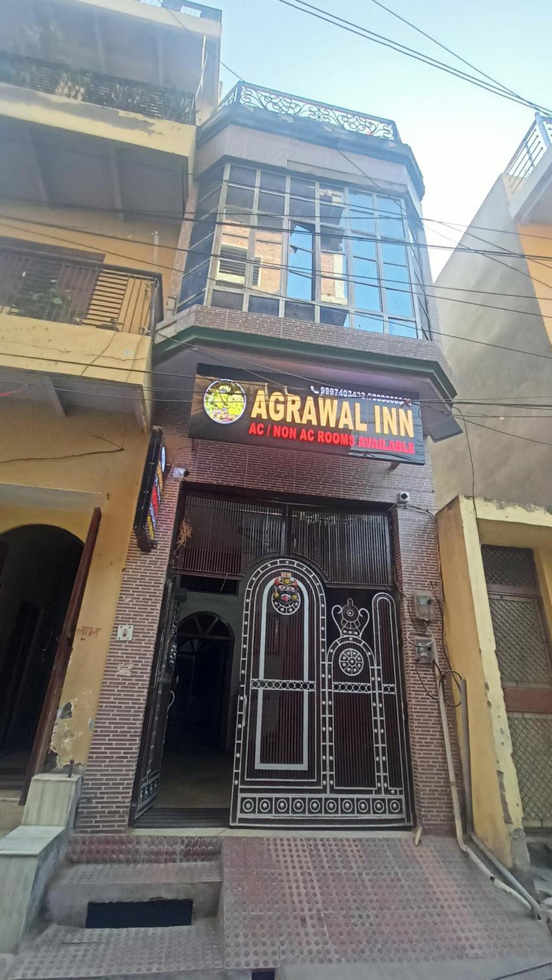 Agrawal Inn Guest House Mathura Eksteriør billede